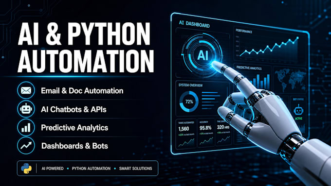 automate tasks using ai, ml, and python