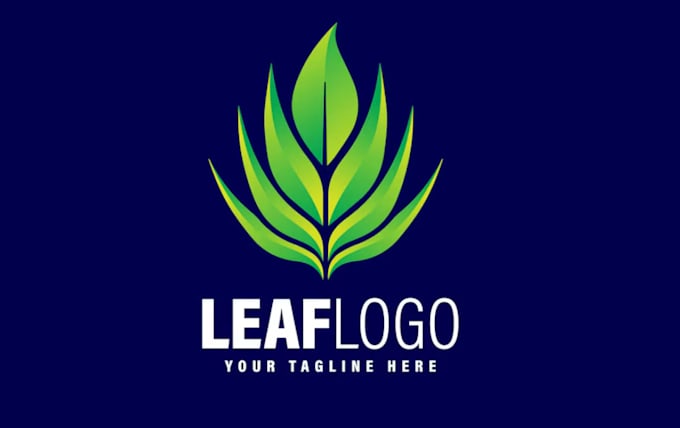 design awesome and gorgeous leaf logo