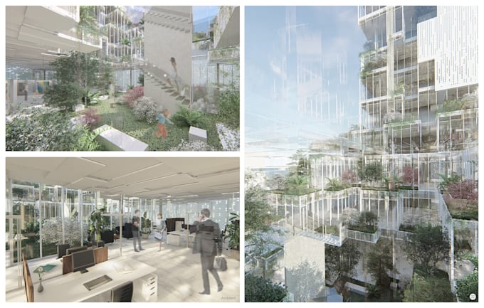 create 3d models and architectural renders