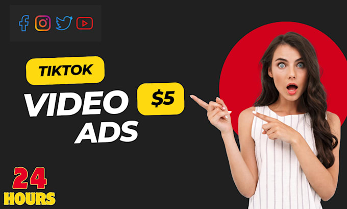 create 3 tiktok video ads within 24 hours