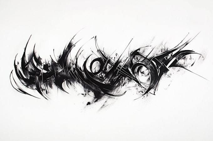 not design an average calligraphy tattoo