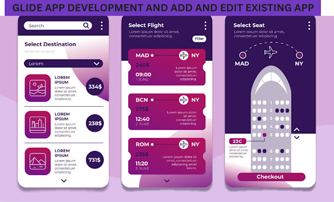 develop adalo bubble io glide app mobile app development good barber app