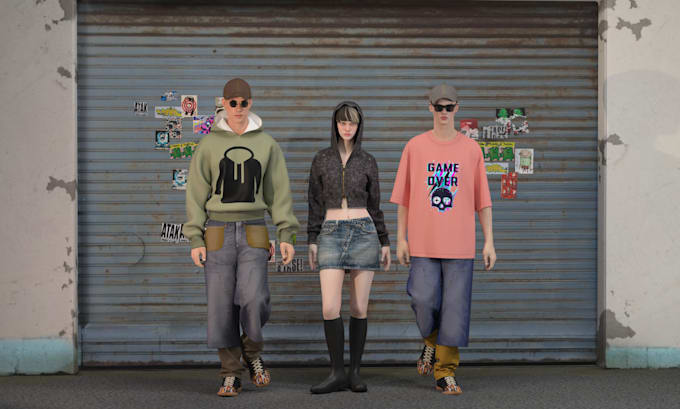 create photorealistic 3d fashion apparel clo3d garments and game ready assets