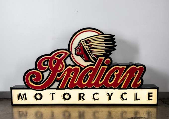 design vintage emblem herald motorcycle logo