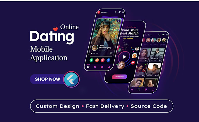 build a custom dating app with audio and video streaming chat and geolocation