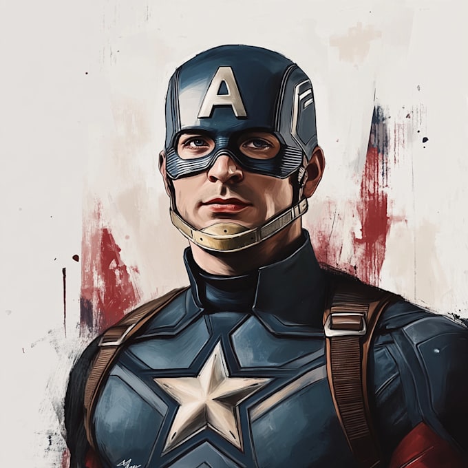 draw comic book illustration webtoon in anime style