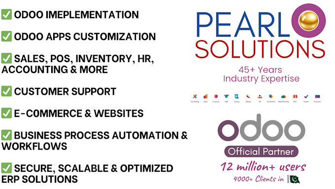 expert odoo erp enterprise implementation