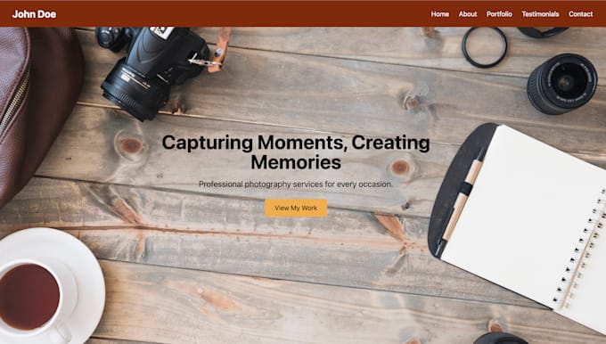 create web applications using react and tailwind CSS for styling