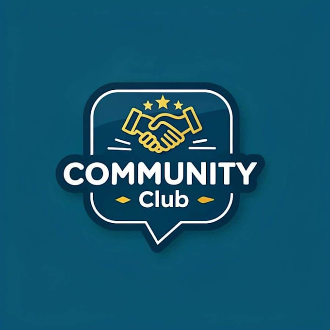make surprise minimalist community club website logo design