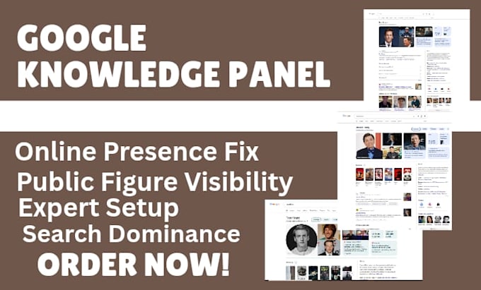 create verified google knowledge panel for person or company