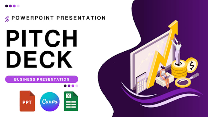 Design and redesign powerpoint presentation and investor pitch deck for ...