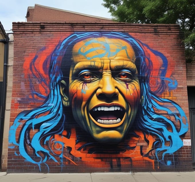 create graffiti art design for your logo or word