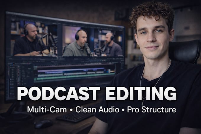 edit your podcast with pro sound and clean cuts