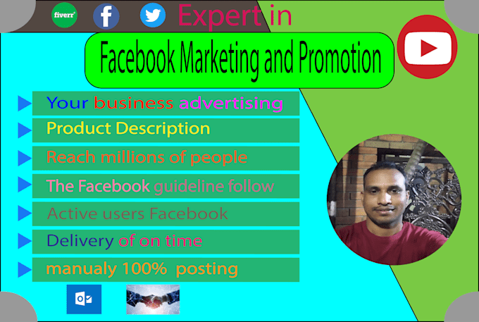 do social media marketing or promotion