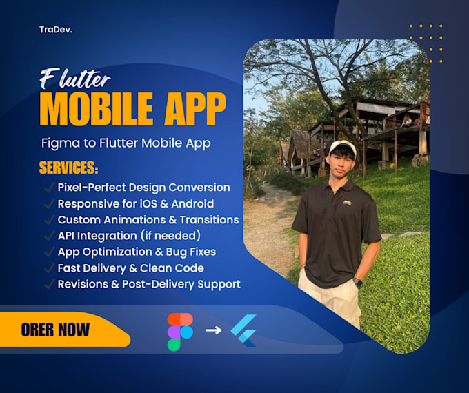 Convert your figma designs into a fully functional flutter mobile app ...