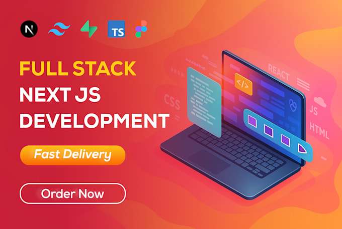 Develop full stack react next js web application tailwind css frontend ...