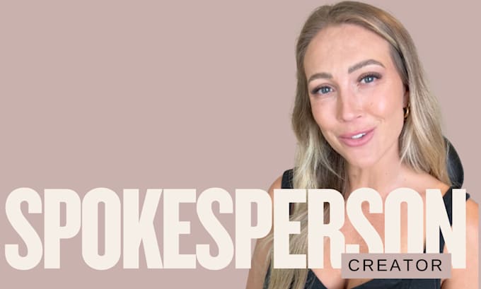 be the spokesperson for your brands video or vsl