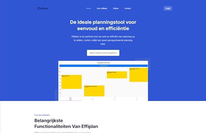 create a good looking landing page
