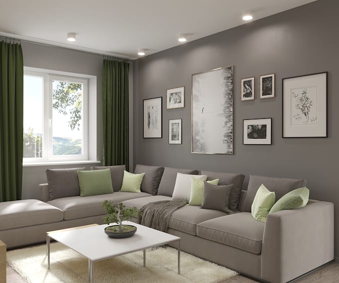 realistic 3d interior visualizatoin