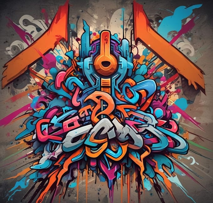 create graffiti art design for your words or graffiti logo