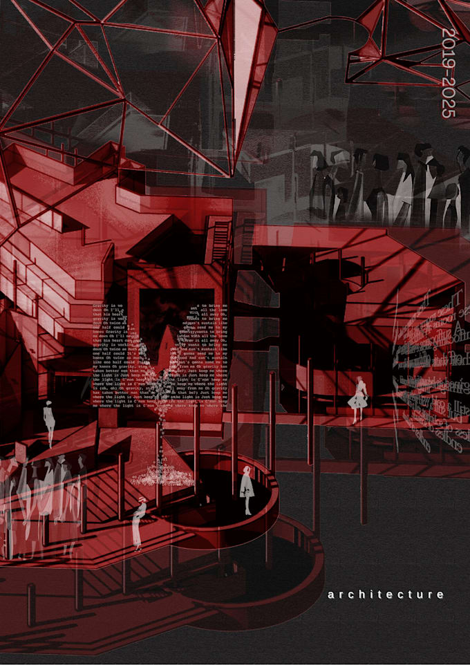 make stylized architectural graphics for your design