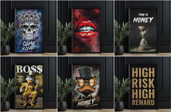 design amazing canvas wall art