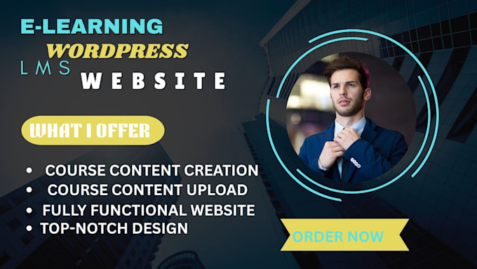 Create a professional elearning, online course platform, lms by Omora ...