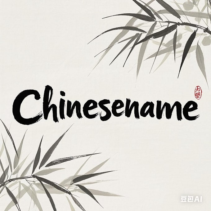 customize a chinese name for you until you are satisfied