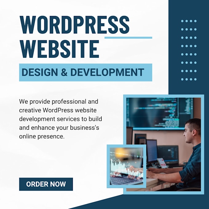 design, redesign, and clone wordpress website development