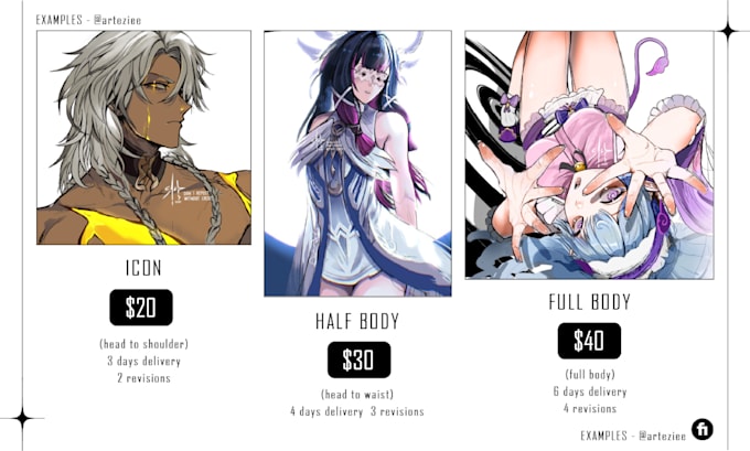 draw your oc or fanart in my artstyle