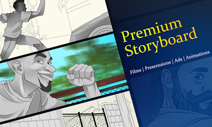 create stunning storyboard for you