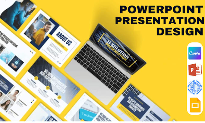 Design modern investor pitch deck design powerpoint presentation design ...