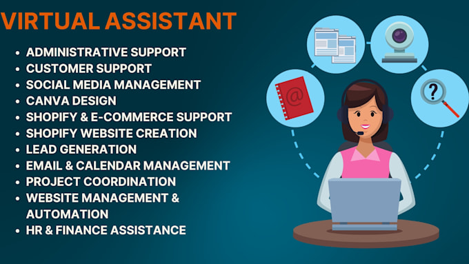 be your personal administrative virtual assistant