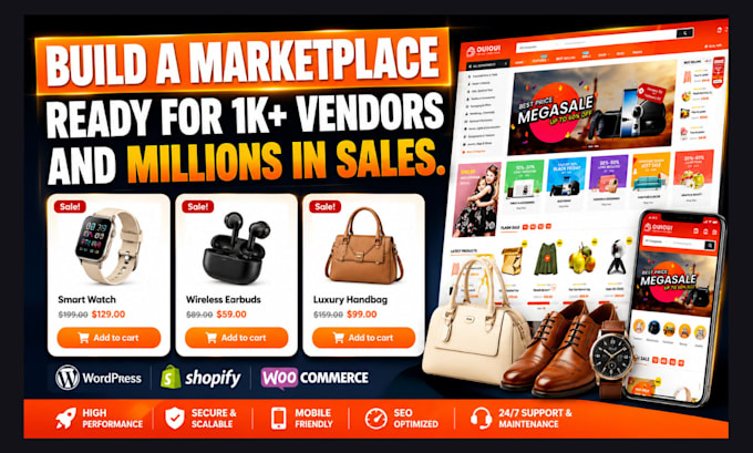 build multi vendor ecommerce marketplace on wordpress shopify webkul dokan