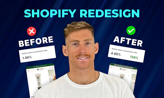 redesign your shopify store to increase conversions