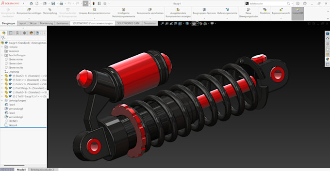 do professional solidworks 3d cad, product design and rendering