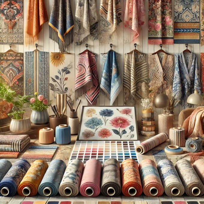 custom patterns for accessories and fabric unique and trendy designs
