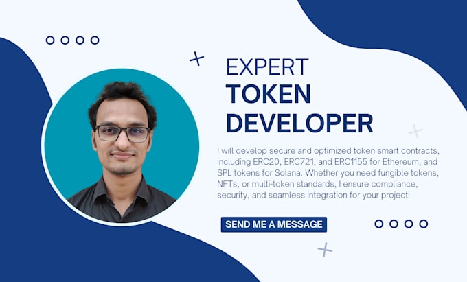 create your crypto token smart contract on ethereum or solana, erc20, erc721 spl