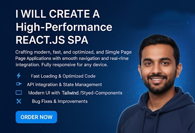 build a high performance single page application