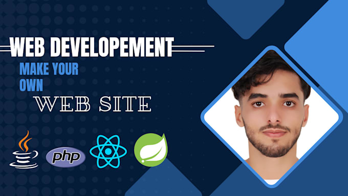 Develop full stack websites using spring boot and react js by ...