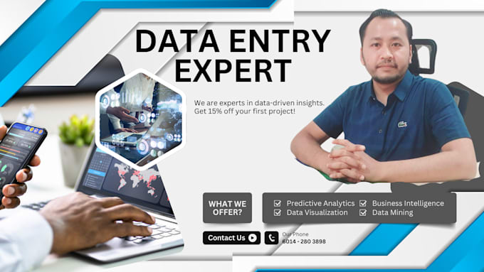 provide high quality data entry, typing, and excel work