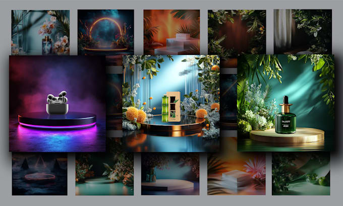 create stunning ai generated background for your product
