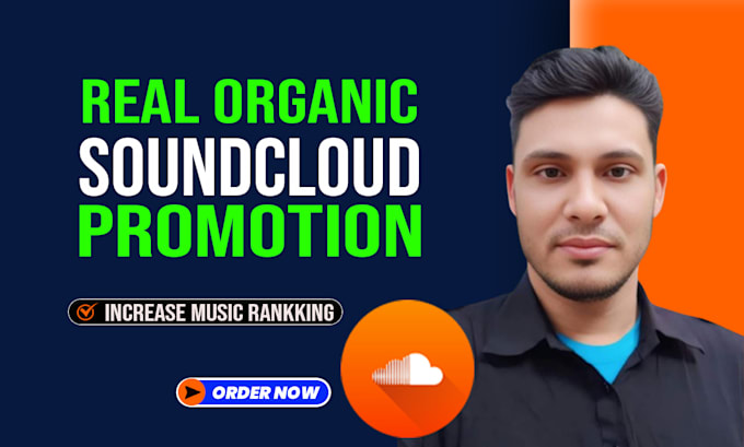 do professional soundcloud promotion for music track