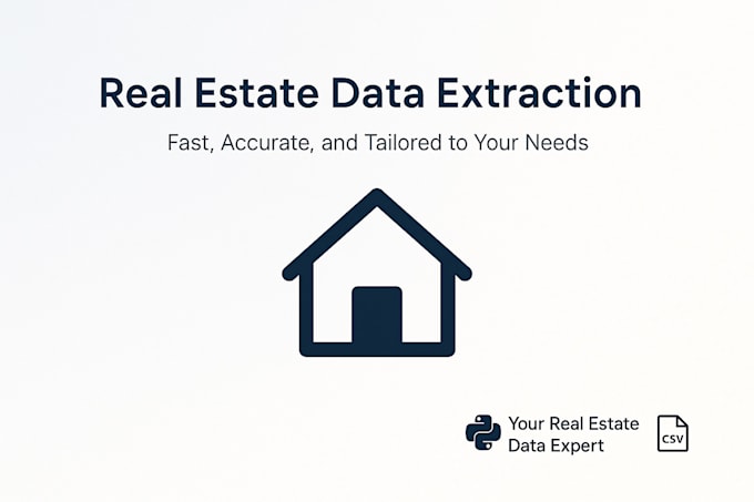 extract real estate data from zillow, realtor, redfin using python web scraper