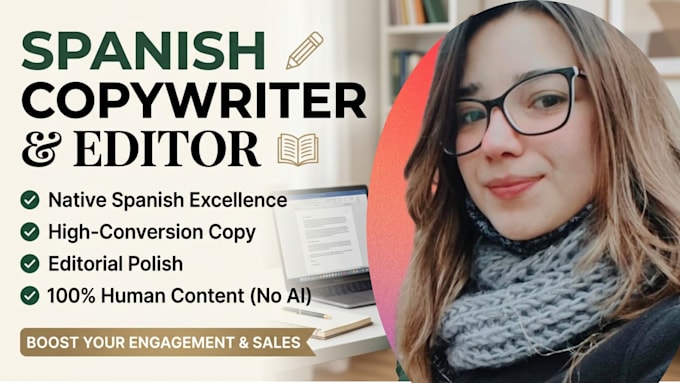 be your expert spanish ghostwriter