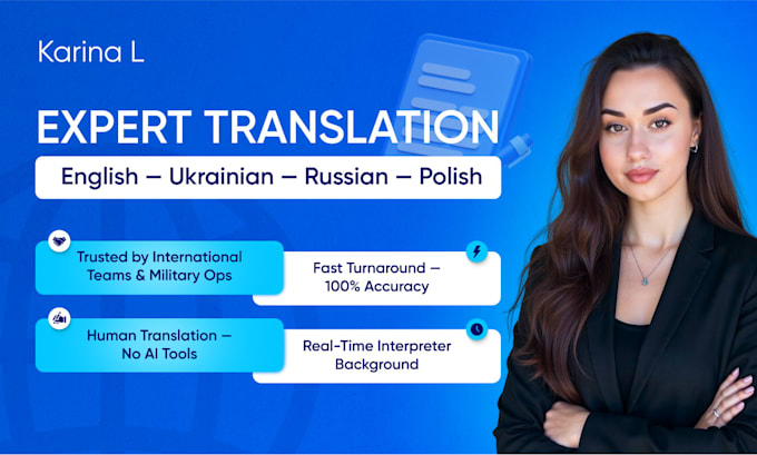 translate ukrainian russian english polish with native accuracy