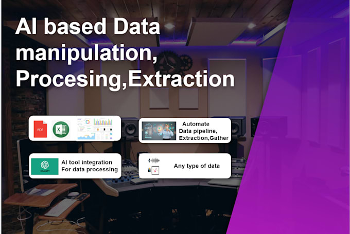 automate data entry, extraction,scraping,crawling, and processing,using ai