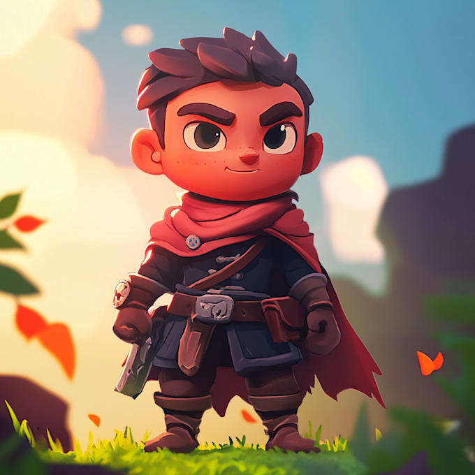 Make a unique 2d game characters by Malynneperry | Fiverr