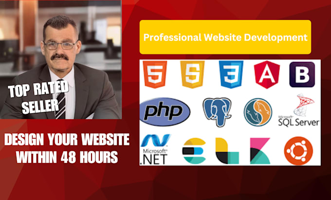 website development, develop custom website as full stack web developer