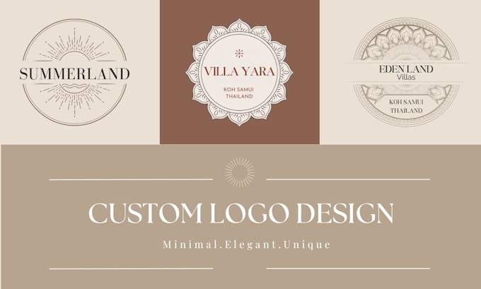 design a minimalist real estate logo with letters